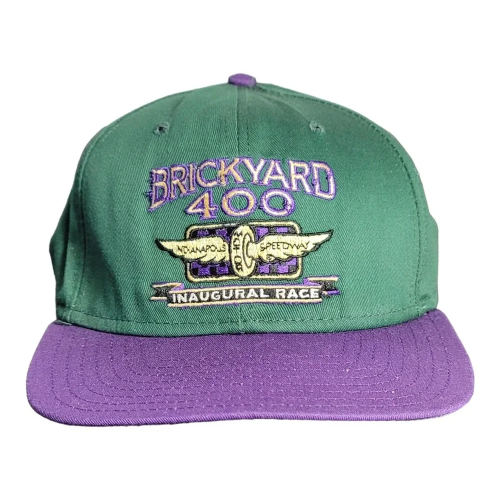 Vintage 1994 Indianapolis Speedway Backyard 400 Inaugural Race Baseball Cap...